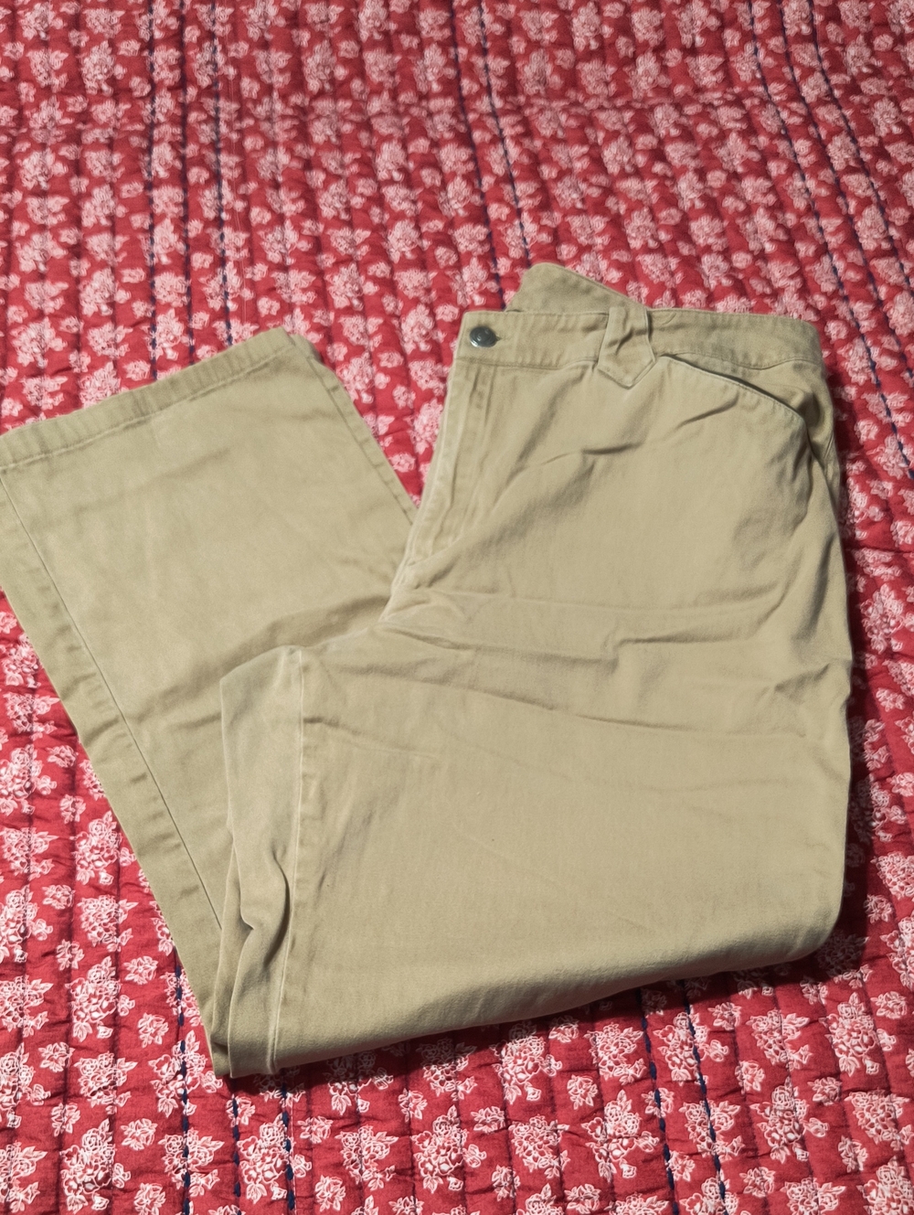 Lauren Ralph Lauren Straight Leg Pants in Tan